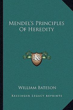 portada mendel's principles of heredity