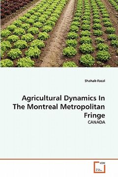 portada agricultural dynamics in the montreal metropolitan fringe (in English)