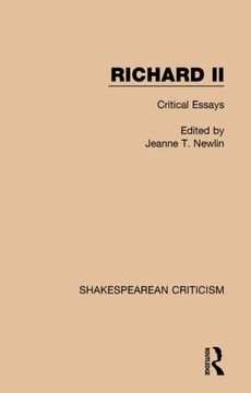 portada Richard II: Critical Essays (en Inglés)