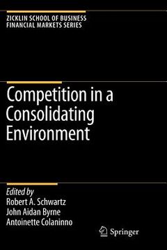 portada competition in a consolidating environment (en Inglés)