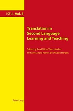 portada Translation in Second Language Learning and Teaching (Intercultural Studies and Foreign Language Learning) (en Inglés)
