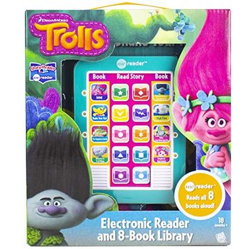 portada Dreamworks Trolls me Reader Electronic Reader 8 Book Library (en Inglés)