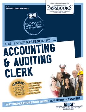 portada Accounting & Auditing Clerk (C-5): Passbooks Study Guide Volume 5 (en Inglés)