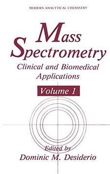 portada Mass Spectrometry: Clinical and Biomedical Applications Volume 1 (in English)