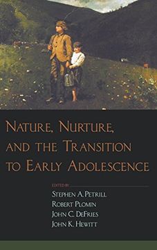 portada Nature, Nurture, and the Transition to Early Adolescence (en Inglés)