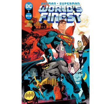 portada BATMAN - SUPERMAN: WORLD'S FINEST #01 - Formato Grapa en Español (in Spanish)