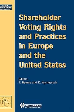 portada shareholder voting rights and practices in europe and the us (en Inglés)