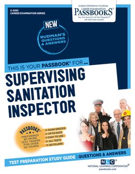 portada Supervising Sanitation Inspector (C-2455): Passbooks Study Guide Volume 2455 (en Inglés)