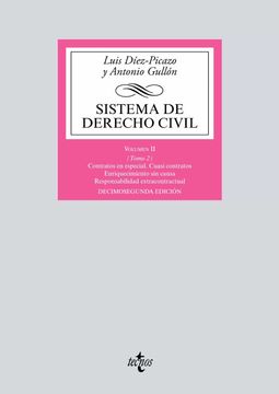portada Sistema de Derecho Civil (in Spanish)