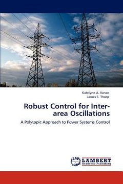 portada robust control for inter-area oscillations (en Inglés)