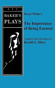 portada importance of being earnest, the (one-act)