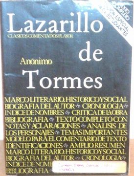 portada Lazarillo de Tormes (Clasicos comentados Playor) (Spanish Edition)