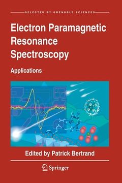 portada Electron Paramagnetic Resonance Spectroscopy: Applications (in English)