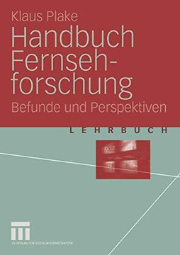 portada Handbuch Fernsehforschung: Befunde und Perspektiven (in German)