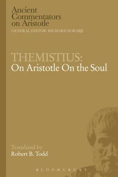 portada Themistius: On Aristotle on the Soul (en Inglés)
