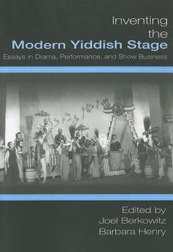 portada inventing the modern yiddish stage