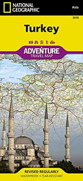 portada Türkiye (Turkey) map (National Geographic Adventure Map, 3018) (in English)
