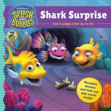 portada Splash and Bubbles: Shark Surprise with sticker play scene (en Inglés)