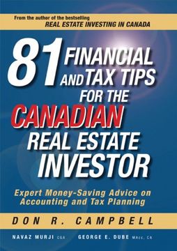 portada 81 Financial and tax Tips for the Canadian Real Estate Investor: Expert Money-Saving Advice on Accounting and tax Planning 