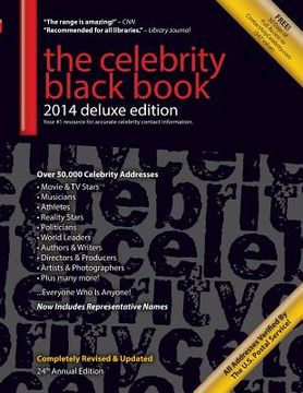 portada The Celebrity Black Book 2014: Over 50,000 Celebrity Addresses (en Inglés)