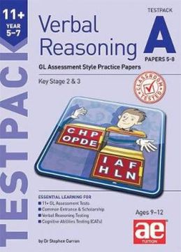 portada 11+ Verbal Reasoning Year 5-7 gl & Other Styles Testpack a Papers 5-8: Gl Assessment Style Practice Papers (en Inglés)