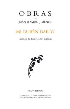 portada Mi Ruben Dario (in Spanish)