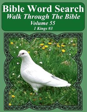 portada Bible Word Search Walk Through The Bible Volume 55: 1 Kings #3 Extra Large Print (en Inglés)