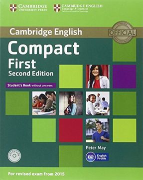 portada Compact First Student's Pack (Student's Book Without Answers With cd Rom, Workbook Without Answers With Audio) Second Edition (en Inglés)