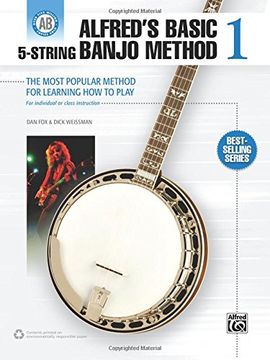 portada Alfred's Basic 5-String Banjo Method: The Most Popular Method for Learning How to Play