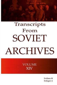 portada Transcripts from the Soviet Archives VOLUME XIV-1934 (in English)