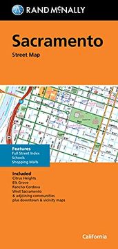 portada Rand Mcnally Folded Map: Sacramento Street map (en Inglés)