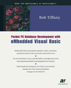 portada pocket pc database development with embedded visual basic (en Inglés)