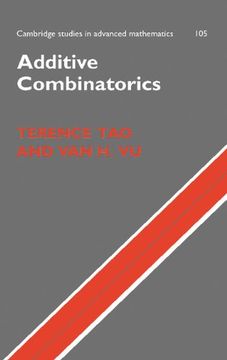 portada Additive Combinatorics (Cambridge Studies in Advanced Mathematics) (in English)