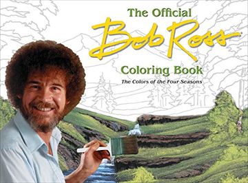 portada The Official bob Ross Coloring Book: The Colors of the Four Seasons 