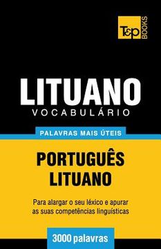 portada Vocabulário Português-Lituano - 3000 palavras mais úteis (in Portuguese)