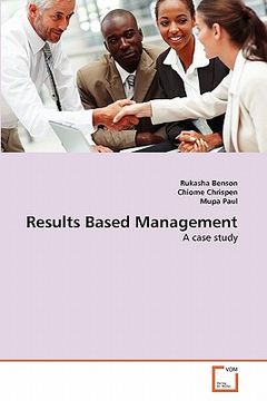 portada results based management (en Inglés)