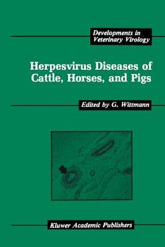 portada Herpesvirus Diseases of Cattle, Horses, and Pigs (en Inglés)