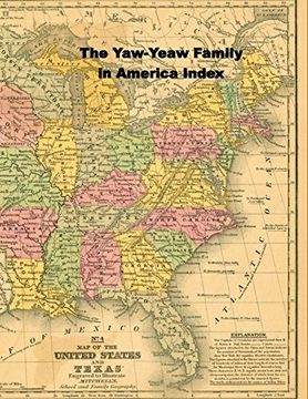 portada The Yaw-Yeaw Family in America Master Index (in English)