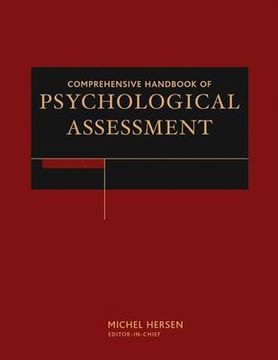 portada comprehensive handbook of psychological assessment