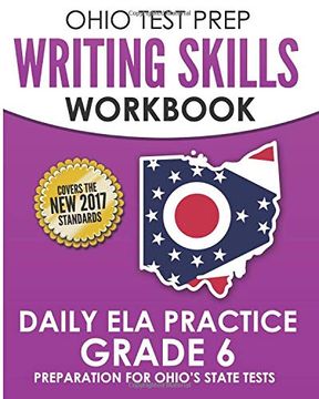 portada Ohio Test Prep Writing Skills Workbook Daily ela Practice Grade 6: Preparation for Ohio's English Language Arts Tests (en Inglés)