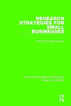 portada Research Strategies for Small Businesses (Routledge Library Editions: Small Business) (en Inglés)