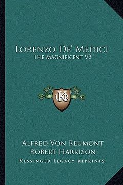 portada lorenzo de' medici: the magnificent v2 (en Inglés)