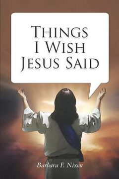 portada things i wish jesus said (en Inglés)
