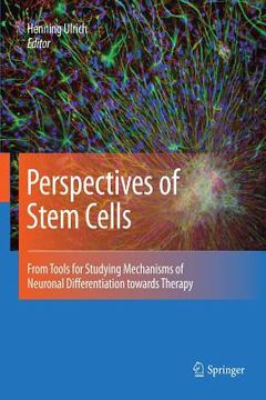 portada Perspectives of Stem Cells: From Tools for Studying Mechanisms of Neuronal Differentiation Towards Therapy (en Inglés)