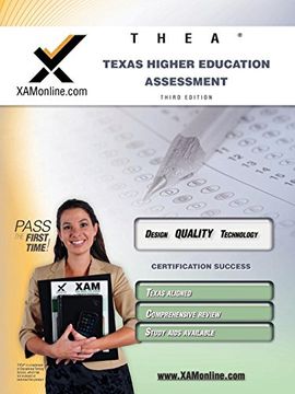 portada Thea Texas Higher Education Assessment Teacher Certification Test Prep Study Guide (Texes) (in English)