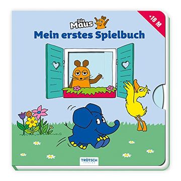 portada Trötsch die Maus Pappenbuch Mein Erstes Spielbuch (en Alemán)