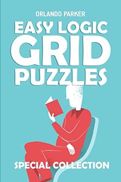 portada Easy Logic Grid Puzzles: Koburin Puzzles (Logic Puzzle Large Print) (en Inglés)