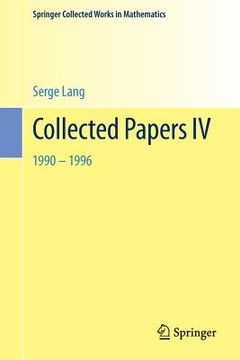 portada collected papers iv: 1990-1996 (in German)