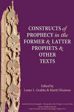 portada constructs of prophecy in the former and latter prophets and other texts (in English)