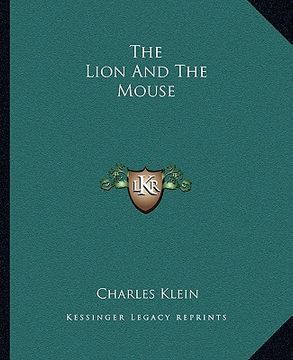 portada the lion and the mouse (en Inglés)
